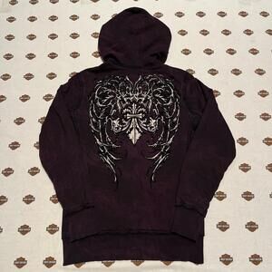 Absolutely Insanee Y2k Early 2000s Affliction Hoodie!